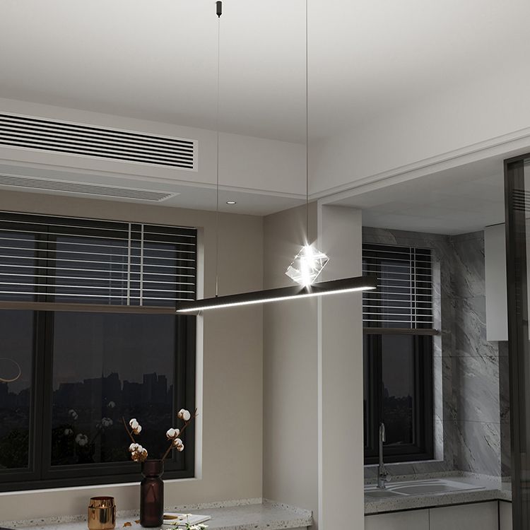 Modern Lighting Chandelier Linear Pendant Lighting Chandelier Light Fixture