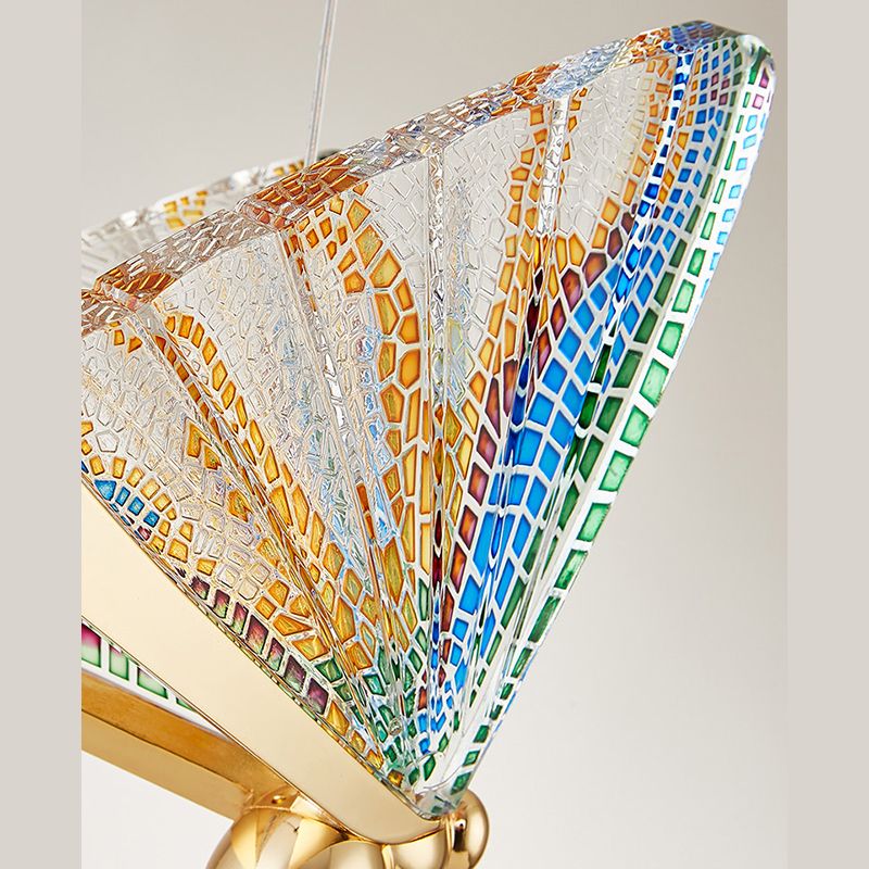 Modern Creative Creative Butterfly Candant Light Creative Acrilic Acrilic Hanging Lampade per soggiorno