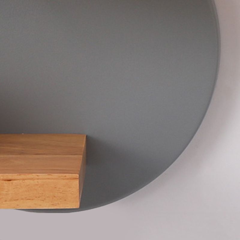 Ronde schaduw van 1 licht zonder planten Wand SCONCE Moderne eenvoudige stijl glazen wandverlichting