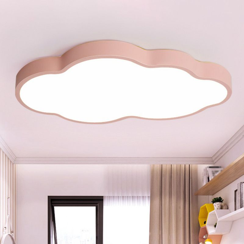 Illuminazione a soffitto da incasso a soffitto metallica minimalista per asilo nido a LED Cloud