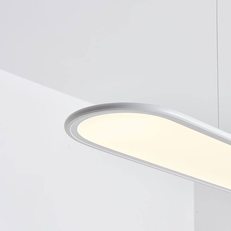 Contemporary Hanging Lamp 1-Light Island Light Fixture for Living Room