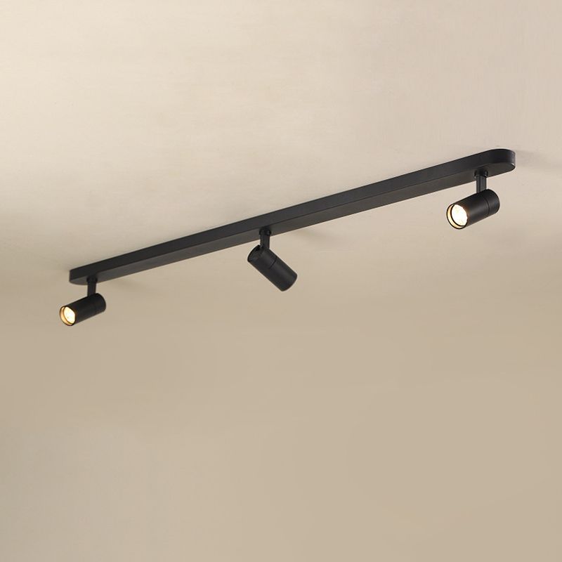 Monte in ferro battuto a filo moderno moderno soggiorno montato a soffitto con i riflettori