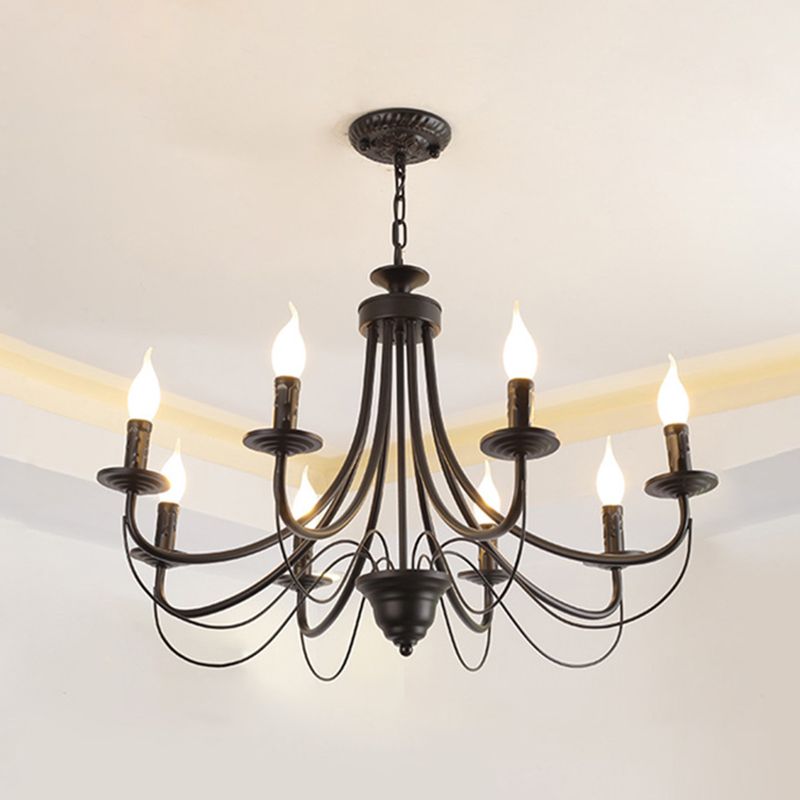 Unique Shape Pendant Chandeliers Contemporary Metal Chandelier Light Fixtures