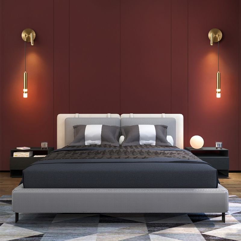 Metal Cylinder Wall Sconce Lighting Modern Style Multi Lights Wall Mounted Reading Lights