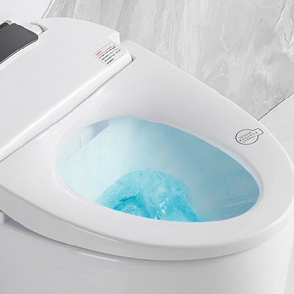 Modern Floor Mount Toilet Bowl Siphon Ceramic Toilet with Seat for Bathroom