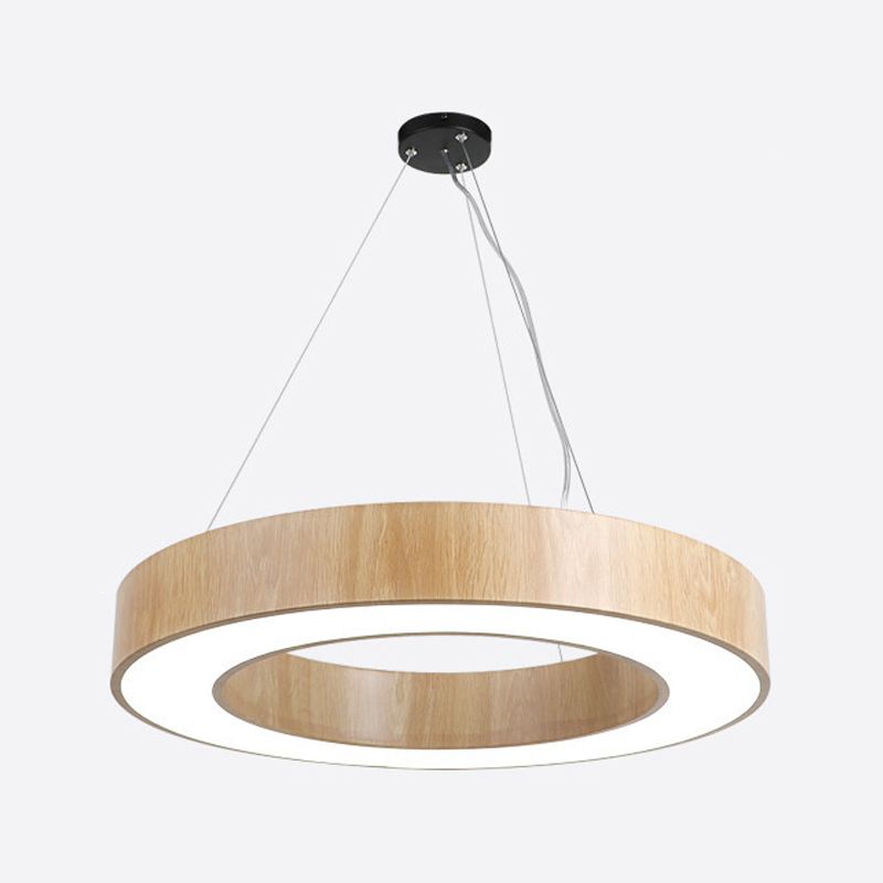 Drum Pendant Lighting Simplicity Modern Round LED Hanging Light Fixtures for Living Room