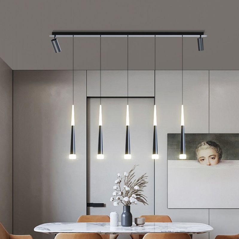 Characteristic Minimalism Modern Light Luxury Style LED Island Chandelier Light for Dining Room