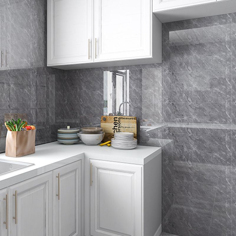 PVC Peel/Stick Backsplash Tile Rectangular Peel and Stick Backsplash Wall Tile