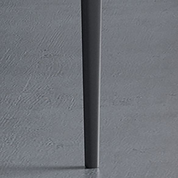 Standard Sintered Stone Top Dining Set with Black Metallic Legs Base for Dining Furniture