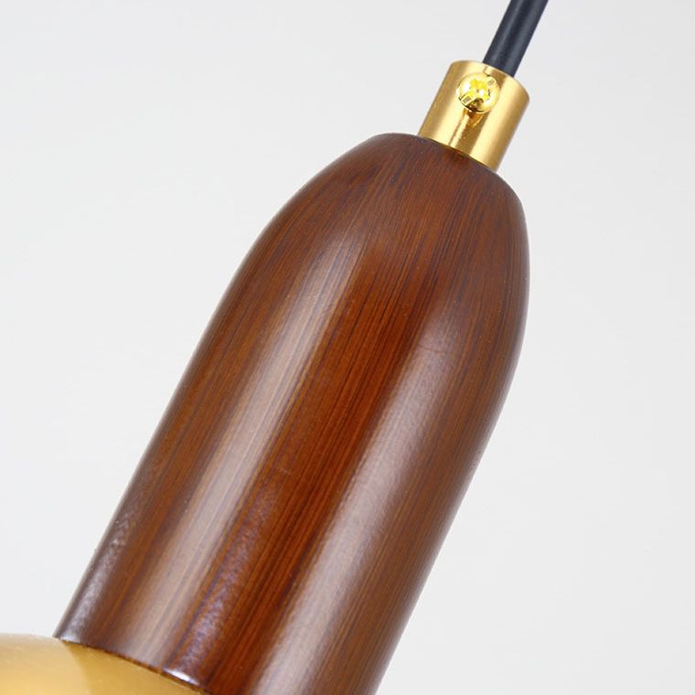 Post-modern Drop Pender Light Simple Style Bowl Forme Métal Métal