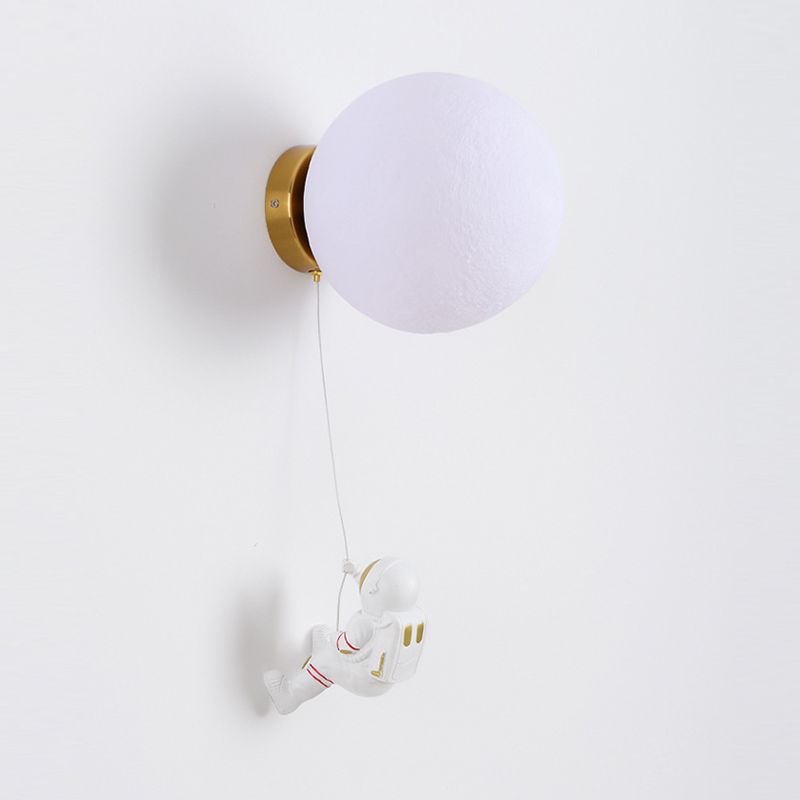 Contemporary Globe Sconce Lights Glass 1 Light Wall Lighting Fixtures