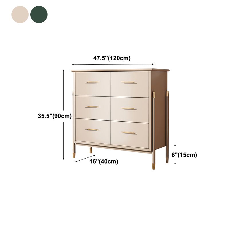 Glam Engineered Wood Buffet/Console with Drawers Living Room Dining Buffet