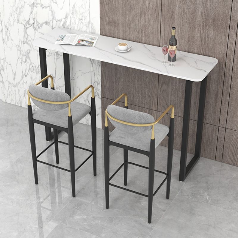 Industrial Bar Table and Stools 1/2/3/5 Pieces Table and Stool Set