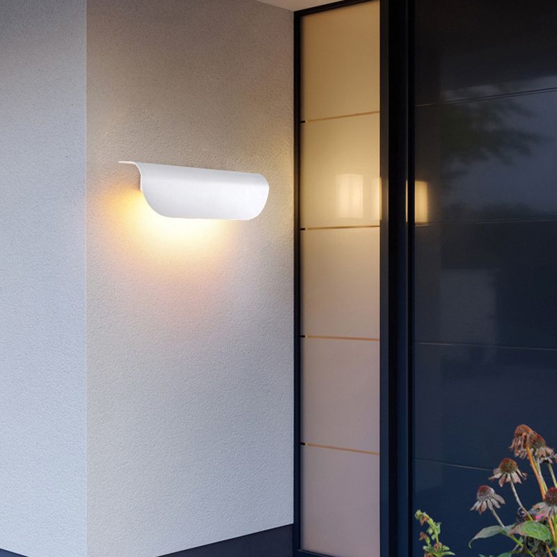 1 Light Geometric Wall Lamp Simplicity Metal Wall Mounted Light Fixture