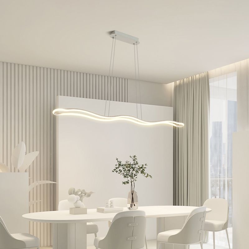 Nordische moderne LED hängende licht schmiedeeiserne Anhängerleuchte für Esszimmer