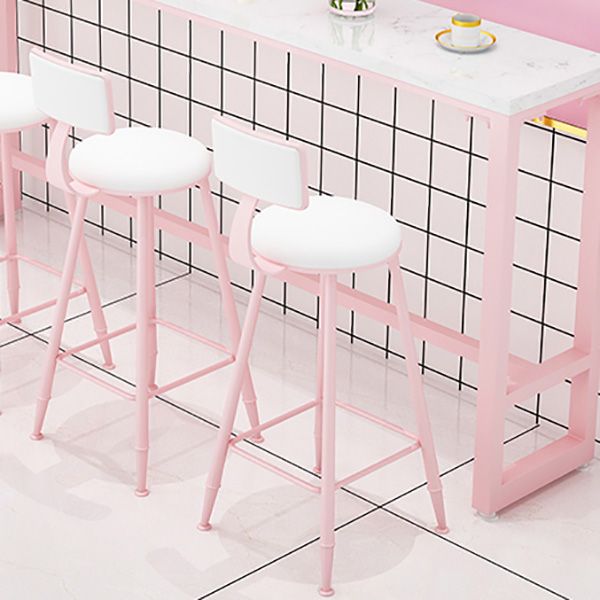 1/2/5 Pieces Table and Stool Set Faux Marble Pub Dining Set for Home