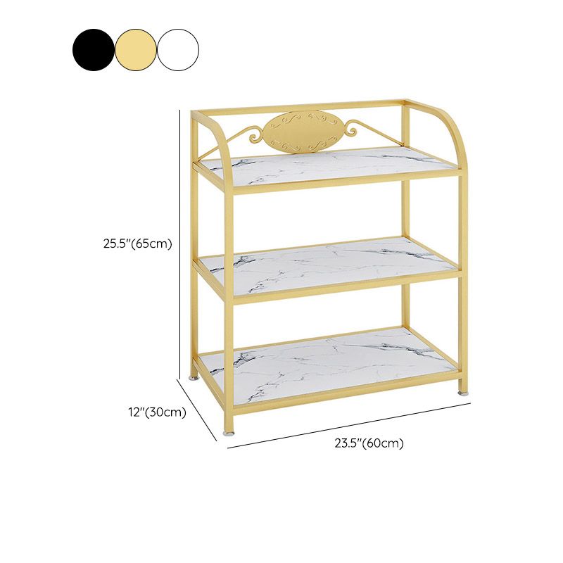 3-Tier Open Storage Prep Table Home Dining Modern Kitchen Trolley