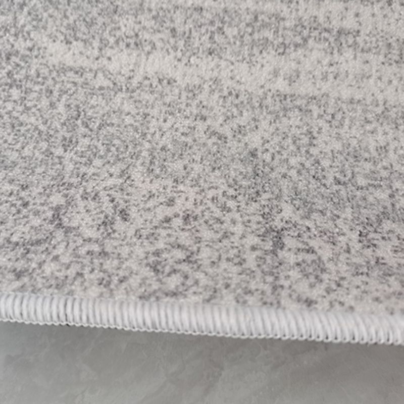 Contemporary Solid Area Rug Polyester Indoor Carpet Pet Friendly Carpet for Living Room