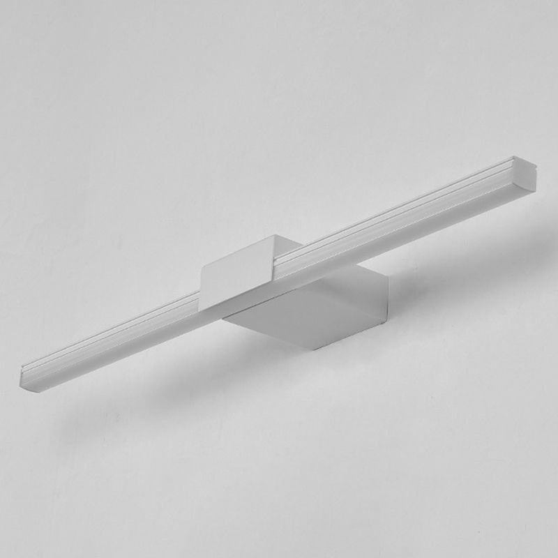 1 illuminazione a parete in metallo in stile moderno a parete di strisce di luce per bagno con doccia