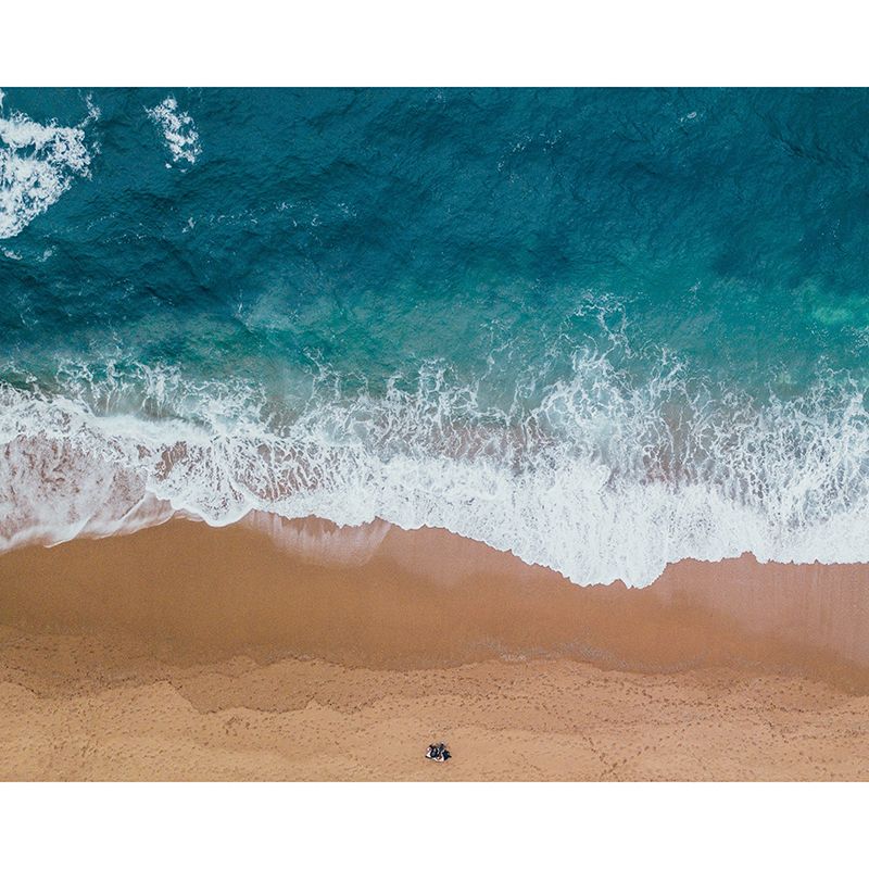 Decorative Photography Mural Wallpaper Beautiful Beach Indoor Wall Mural