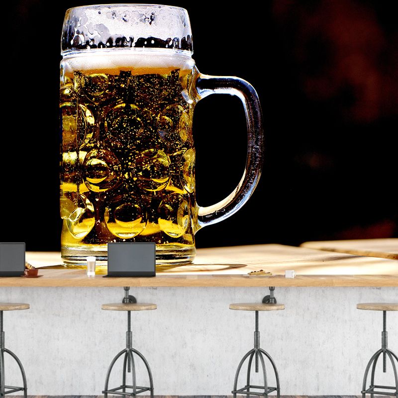 Beer Mural Wallpaper Contemporary Photography Commercial Use Wall Covering