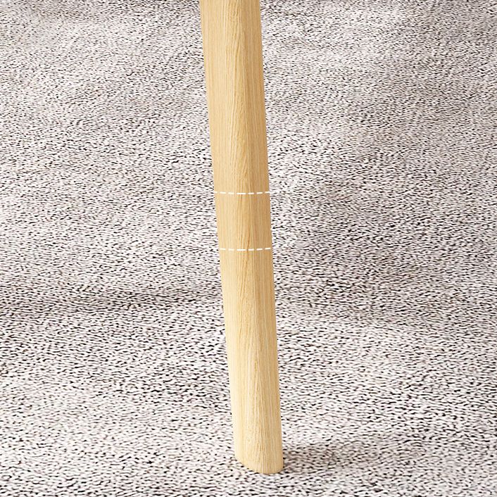 Contemporary MDF Rectangle Shape Dining Set Kitchen Standard Dining Set with 4 Legs Table