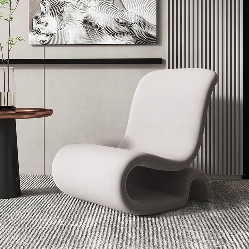 Velvet Chair 25.97" L x30.7"W x39.3"H Armless Chair for Living Room