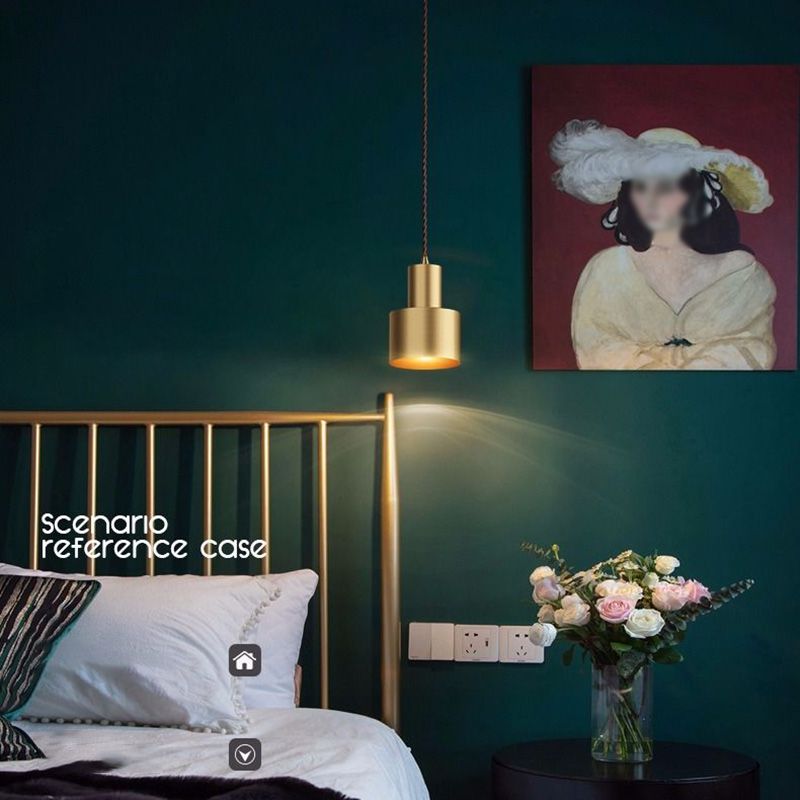 Pendentif de plafond ombré en métal