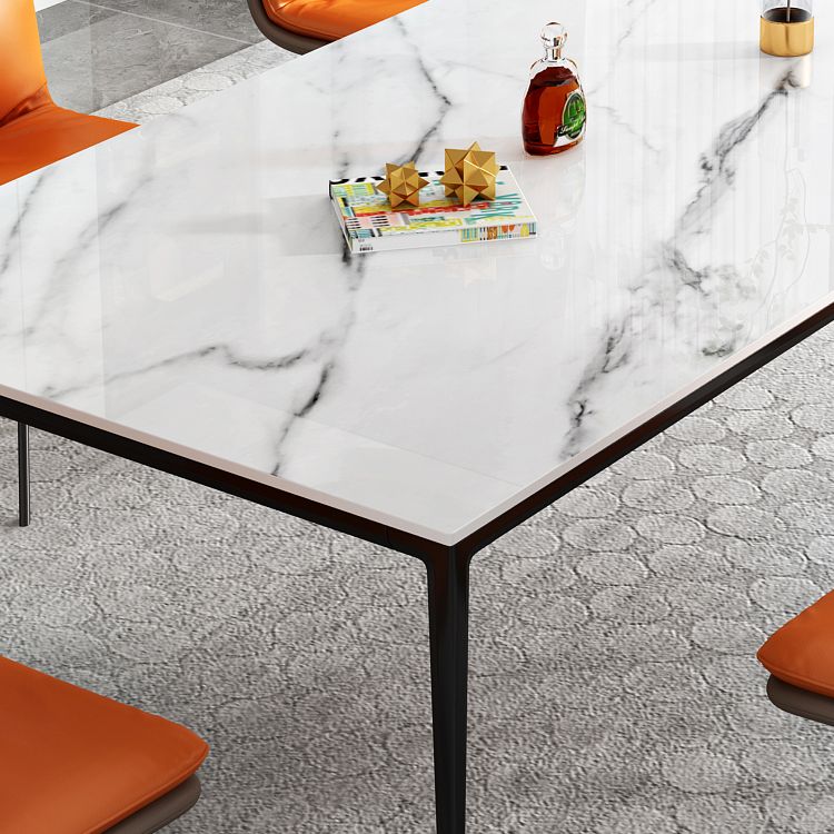 1/2/4/5/7/11 Pcs Metal Contemporary Dining Room Set with Rectangle Table Dinette Set