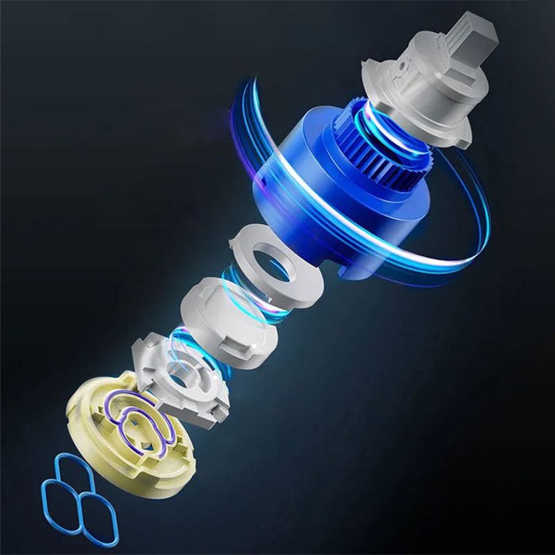 Modern 1-Handle Faucet Stainless Steel Pull down Standard Kitchen Faucet