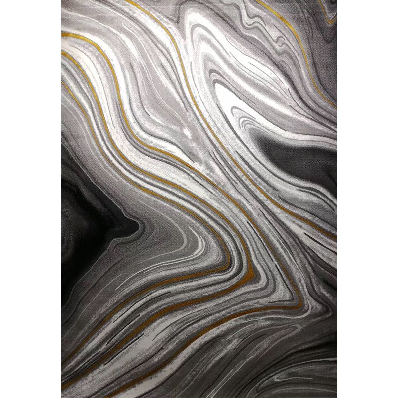 White Tone Modern Indoor Rug Polyester Gradient Rendering Carpet Easy Care Rug for Home Decoration