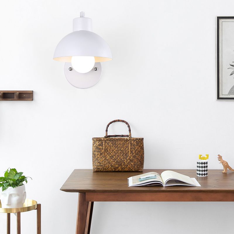 Sala de estar de la sala de pared apliques de metal de metal de luz montada en la pared para dormitorio