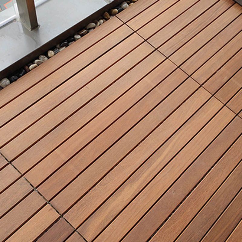 Wood Patio Flooring Tiles Interlocking Waterproof Patio Flooring Tiles