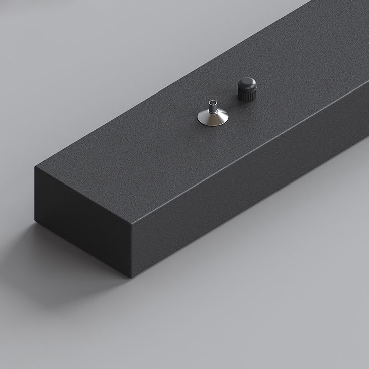 Metal Linear Island Light Modern Style Multi Lights Hanging Lighting