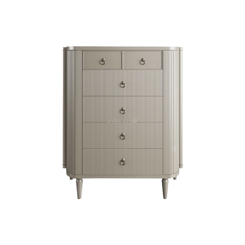 Solid Wood Classic Glam Storage Chest Dresser with 6/10 Drawers