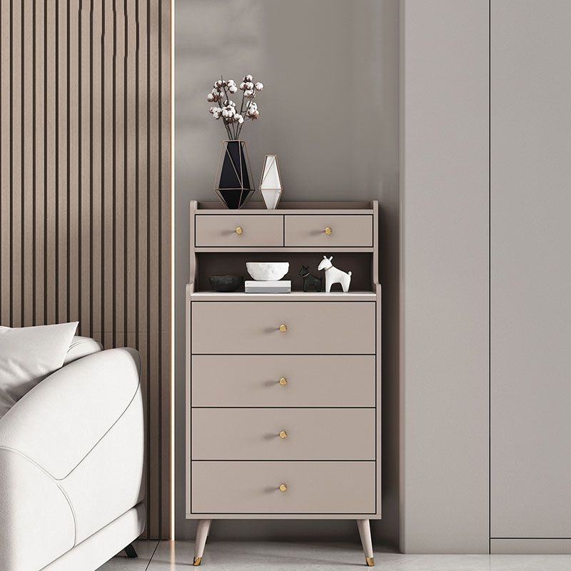 13.65-inch Width Storage Chest Dresser Modern Stone Storage Chest