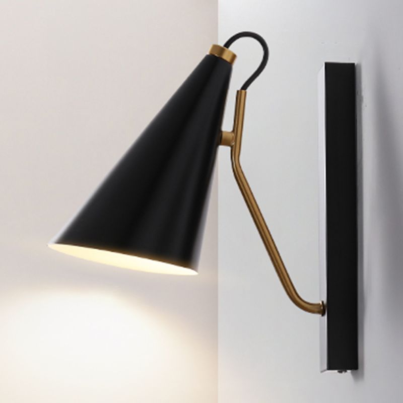 Application murale de la chambre Métal postmoderne 1 tête d'éclairage d'éclairage mural mural