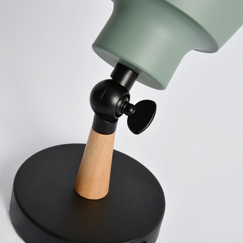 Postmodern Colorful Wall Light Fixture with Metal Shade for Sitting Room