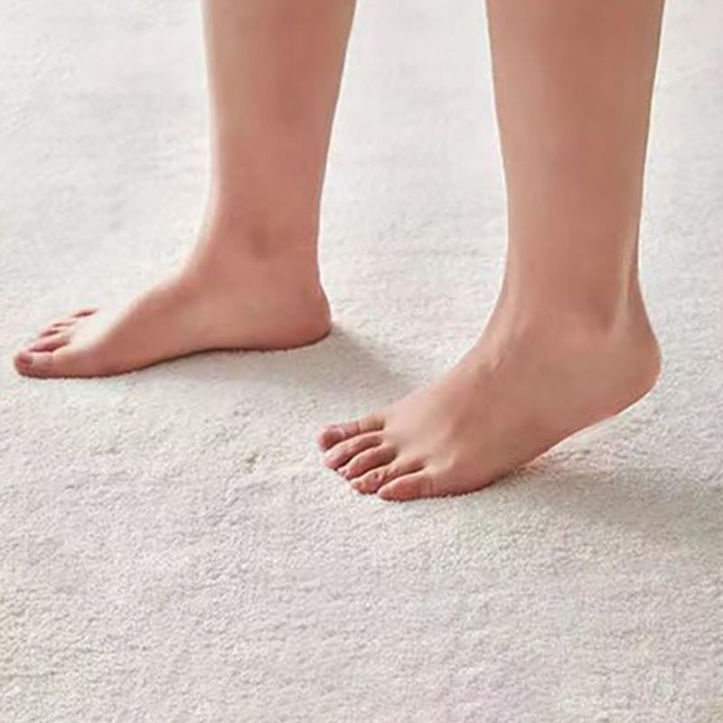 Beige Modern Area Rug Polyester Plant Rug Stain Resistant Rug for Living Room