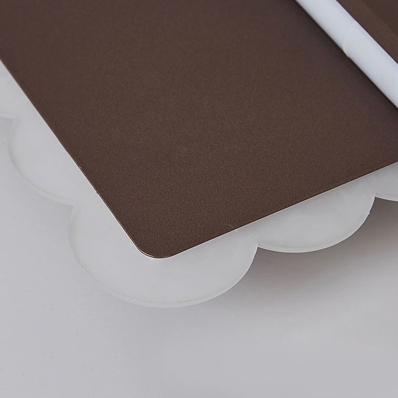 Square Ceiling Light Modern Acrylic LED White/Brown Flush Ceiling Light Fixture in Warm/White/Natural Light