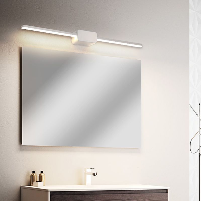 METAL SLIN SLIN VANITY LIGHT LIGHT MODERNO MODERNA 1 Idee di illuminazione da vanità leggeri