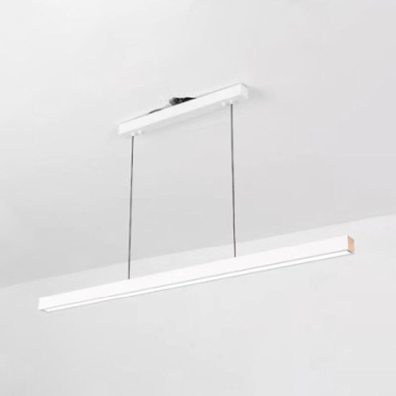 Linear Island Pendant Lights Modern Lighting Chandelier Metal 1 Light Island Lights