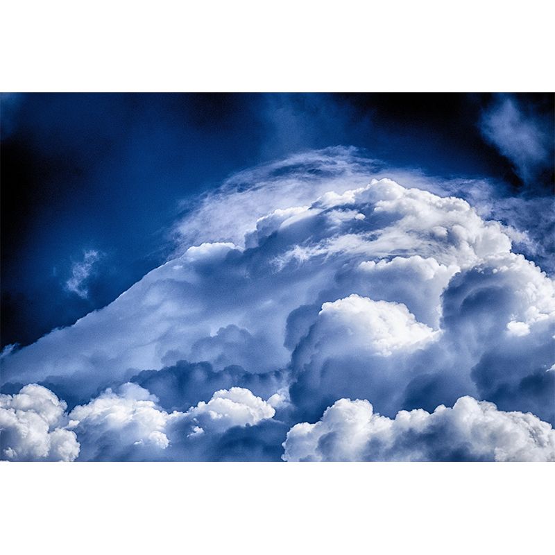 Photography Clouds Landscapes Mural Eco-friendly Wallpaper for Decoration