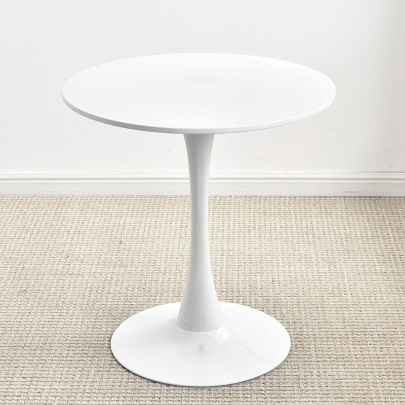 29.13" Tall Contemporary Style Coffee Cocktail Table Pedestal Round Coffee Table