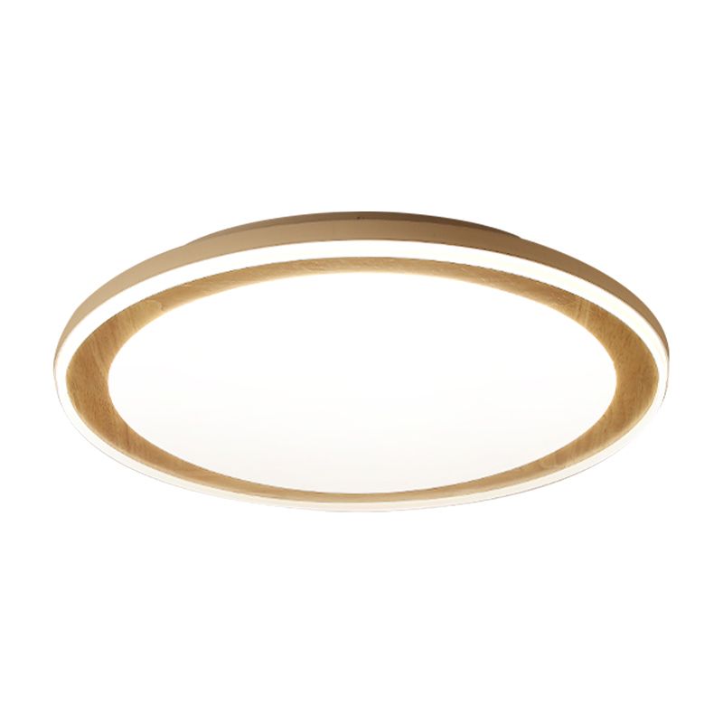 Moderne Weiß LED Flush Decke Licht Einfache Stil Acryl Deckenleuchte für Studienzimmer Küche