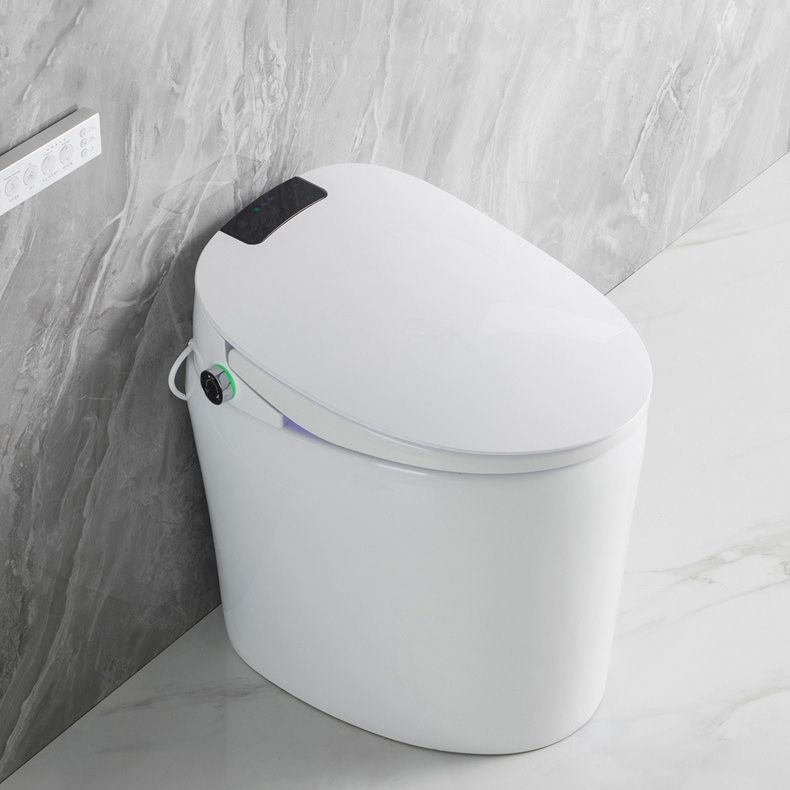 Modern Floor Mount Toilet Bowl Siphon Ceramic Toilet with Seat for Bathroom