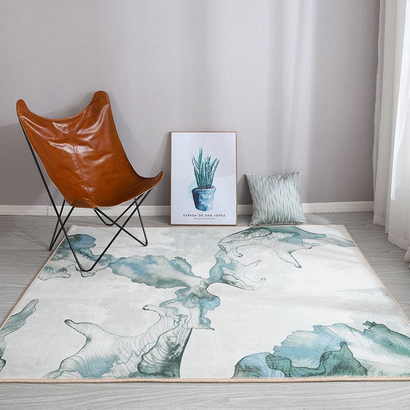 Modern Abstract Patroon Tapijt Grijs Polyester Gebied Tapijt Anti-slip Easy Care Tapijt voor thuisdecoratie