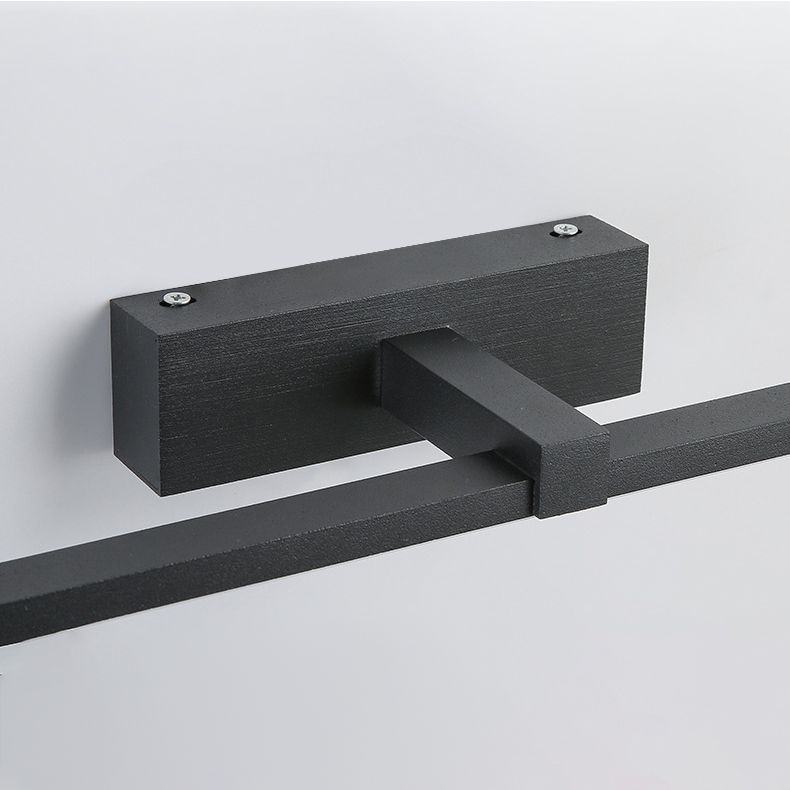 Pronzo muro di tonalità lineare in metallo in moderna illuminazione a parete a specchio acrilico in stile conciso