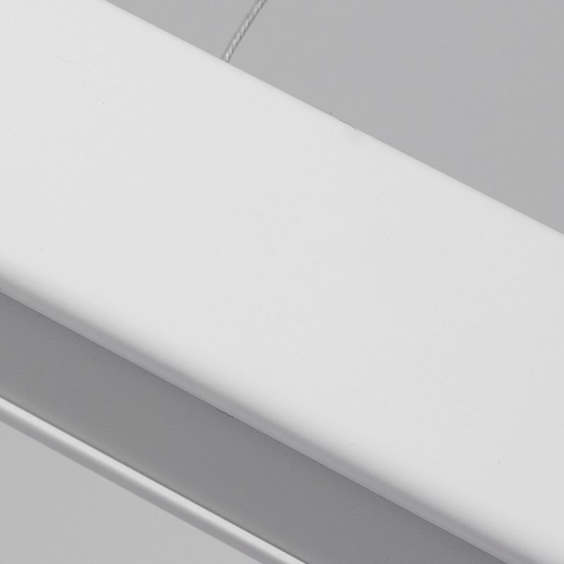 Modern Led Island Licht armatuur rechthoekige vorm hanglampje voor huis eetkamer