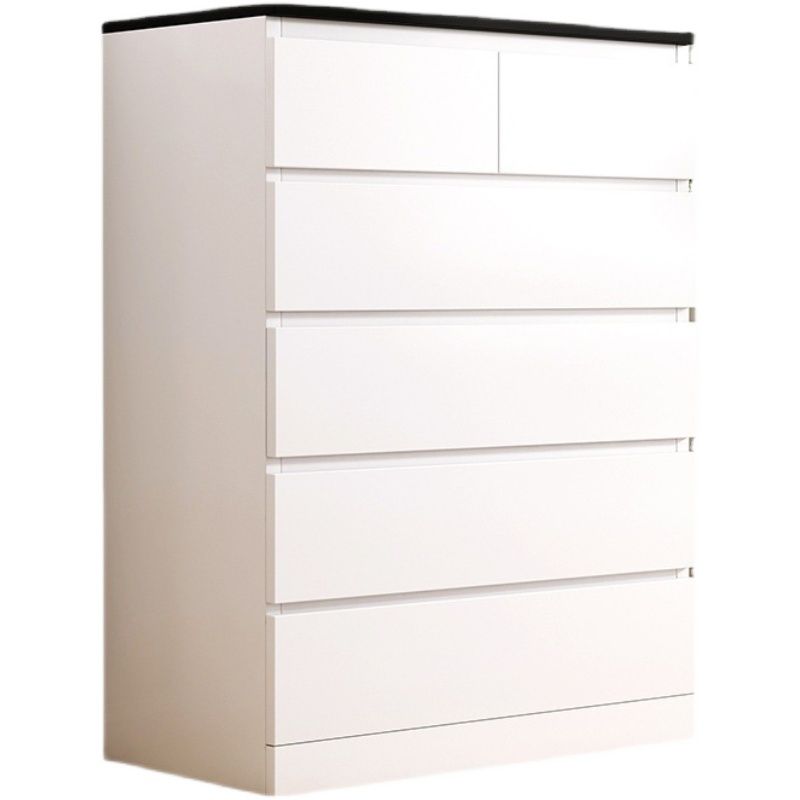 Contemporary Vertical Chest Wood Chest with Drawers for Home/Office
